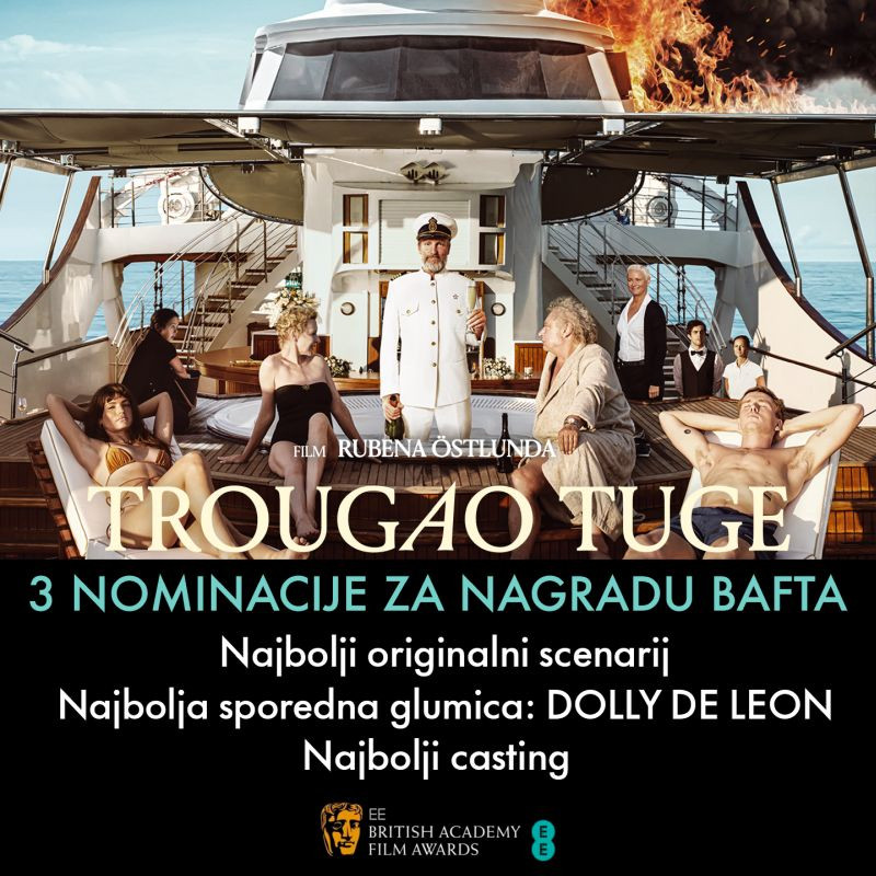 Tri BAFTA nominacije za “Trougao tuge”