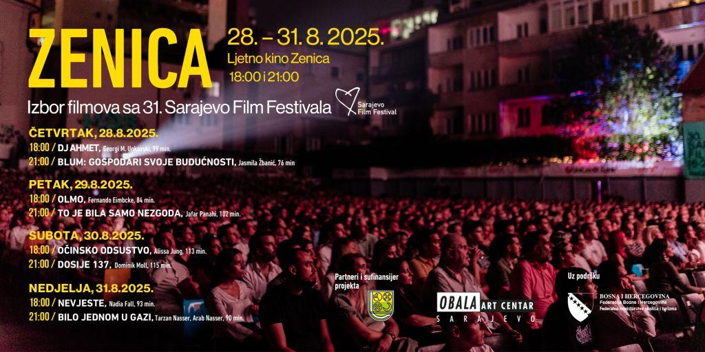 Izbor filmova iz programa 31. SFF-a u Zenici