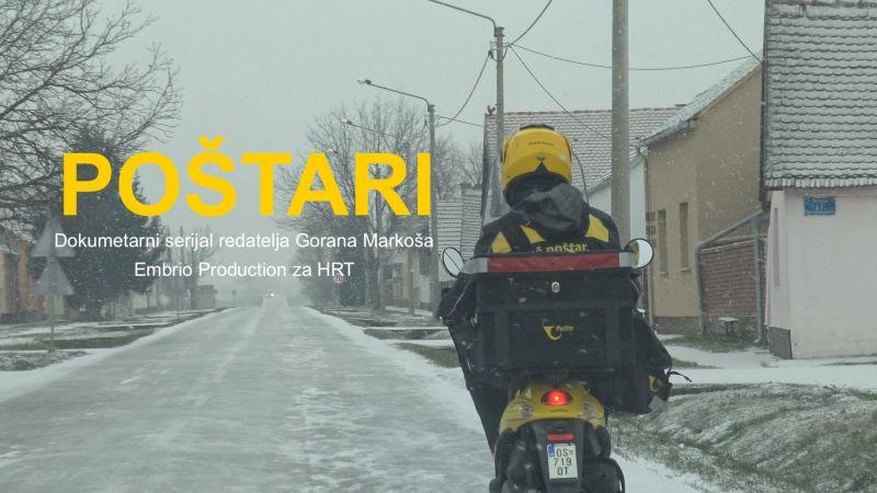 Dokumentarni serijal “Poštari“ premijerno na HTV-u