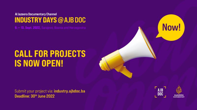 Al Jazeera Documentary industry days – Poziv za projekte