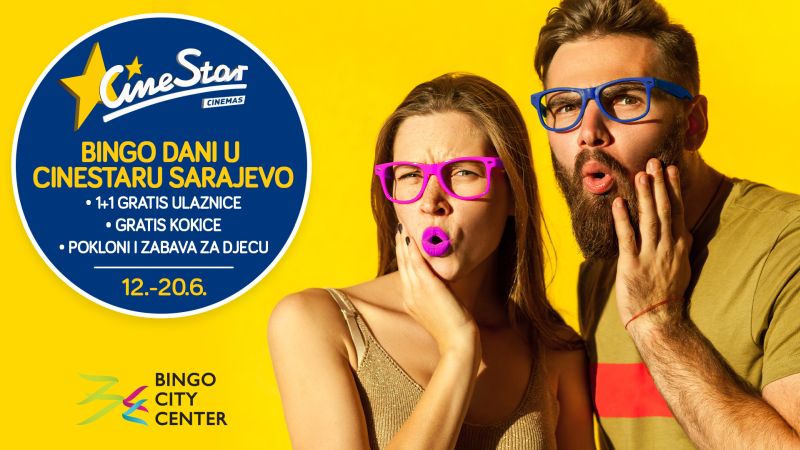 Bingo dani u CineStaru Sarajevo od 12. do 20. juna
