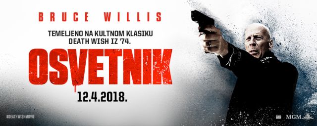 Bruce Willis kao "Osvetnik" od 12. aprila u kinima