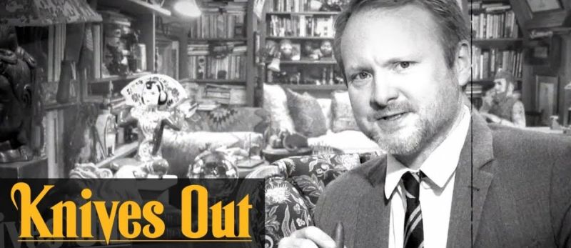 Rian Johnson kao narator u crno-bijelom traileru za "Kinves Out"