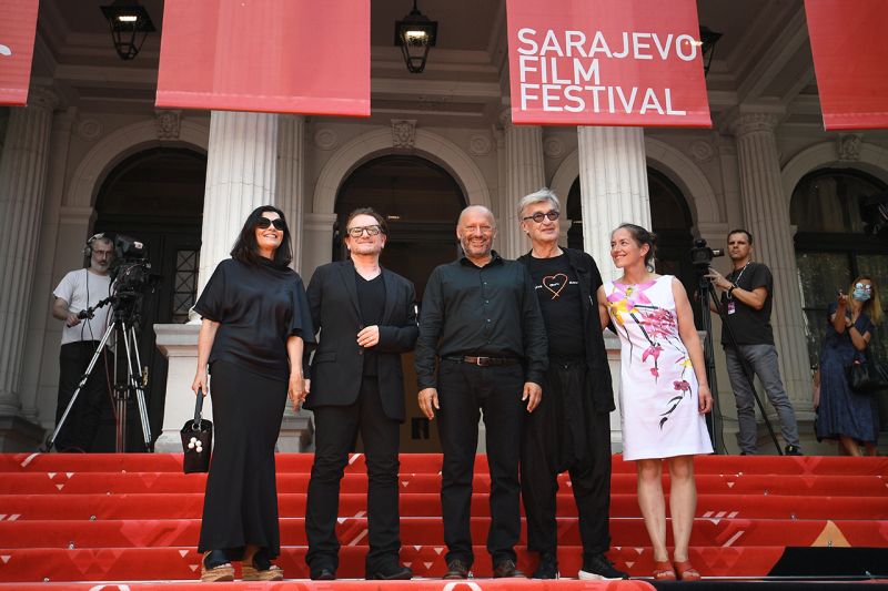 Bono i Wenders na Crvenom tepihu 27. Sarajevo Film Festivala