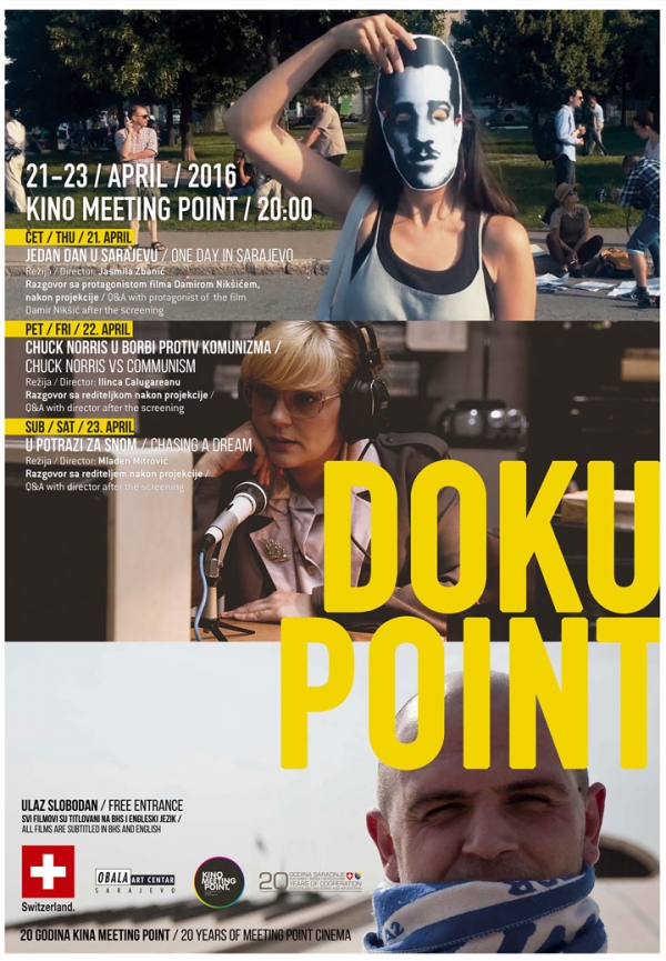 Doku point od 21. do 23. aprila u kinu Meeting Point