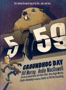 groundhog day poster