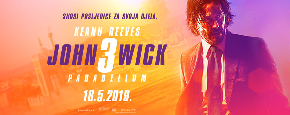 "John Wick 3: Parabellum" u kinima od 16. maja