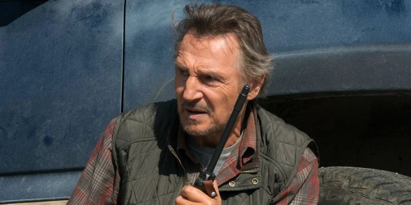 Neeson dočekuje gledatelje na premijeri "The Marksmana"