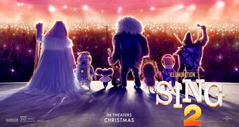 Nastavak CGI animiranog hita iz 2016. "Sing 2" stiže za Božić