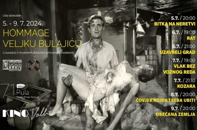 Hommage Veljku Bulajiću u Kinu Valli