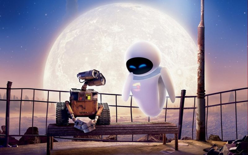 WALL-E: Zanimljiva ljubavna priča o dva robota
