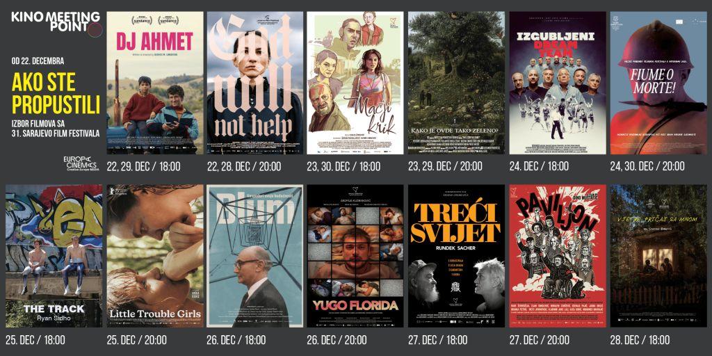 Izbor nagrađenih filmova sa 31. SFF-a u kinu Meeting Point